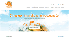 Desktop Screenshot of cittaslowpolska.pl